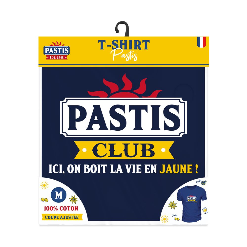T Shirt pastis Club Taille M t-shirt-pastis-club-taille-m